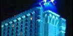 Excalibur by floodlight