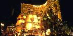 Treasure Island night scene
