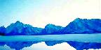Jackson Lake reflection, Grand Teton National Park