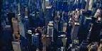 Chrysler Building and surrounding area from the air