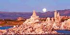 Moonrise, Mono Lake, California