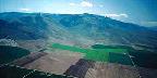 Mountain, fields, Burley, Idaho