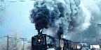 Union Pacific, No. 844 and No. 3985, departing Winnemucca, ...
