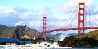 Golden Gate Bridge from Baker Beach, San Francisco, California