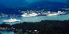Aerial, Ketchikan and Tongass Narrows, Alaska