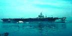CVN-69 nuclear powered aircraft carrier, San Diego, California