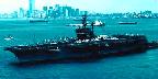 CV-66 "America", off Manhattan, New York