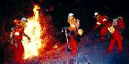 Working fire line, Ventura County, California