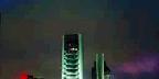 The city of Corpus Christi at night, Texas