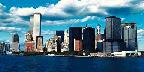 New York City, from Staten Island Ferry, New York