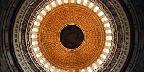 The ceiling of the Capitol Dome, Washington, D.C.