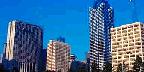 Many modern hotels, Atlanta, Georgia