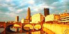 Skyline, Town St. Bridge, Lincoln-LeVeque, Columbus, Ohio