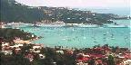 Cruise ship in port at Charlotte Amalie, St. Thomas
