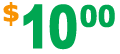 $10 USD