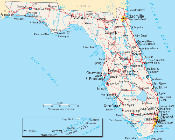 Florida Map Florida Map