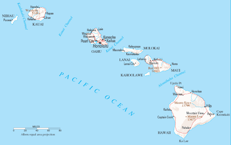 Hawaii Map Hawaii Map