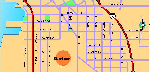 Seattle Map, Washington Seattle Map, Washington