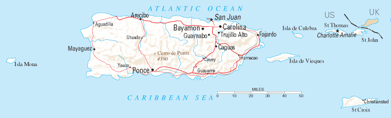 Virgin Islands Map Virgin Islands Map